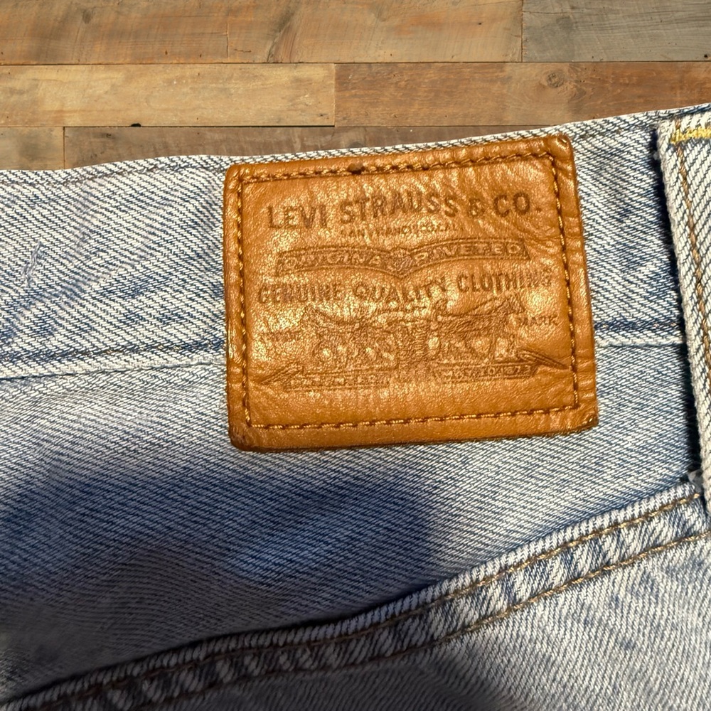 Levi's Light Blue Straight Leg Jeans